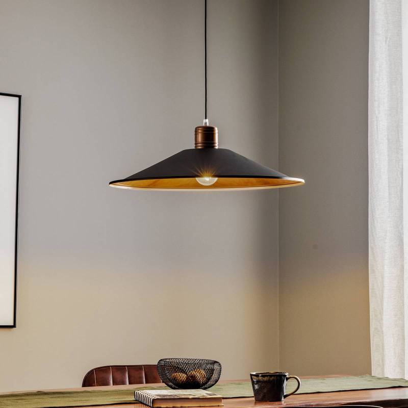 Hängeleuchte Garret I in Dunkelbraun/Kupfer Ø 50cm von Nowodvorski Lighting