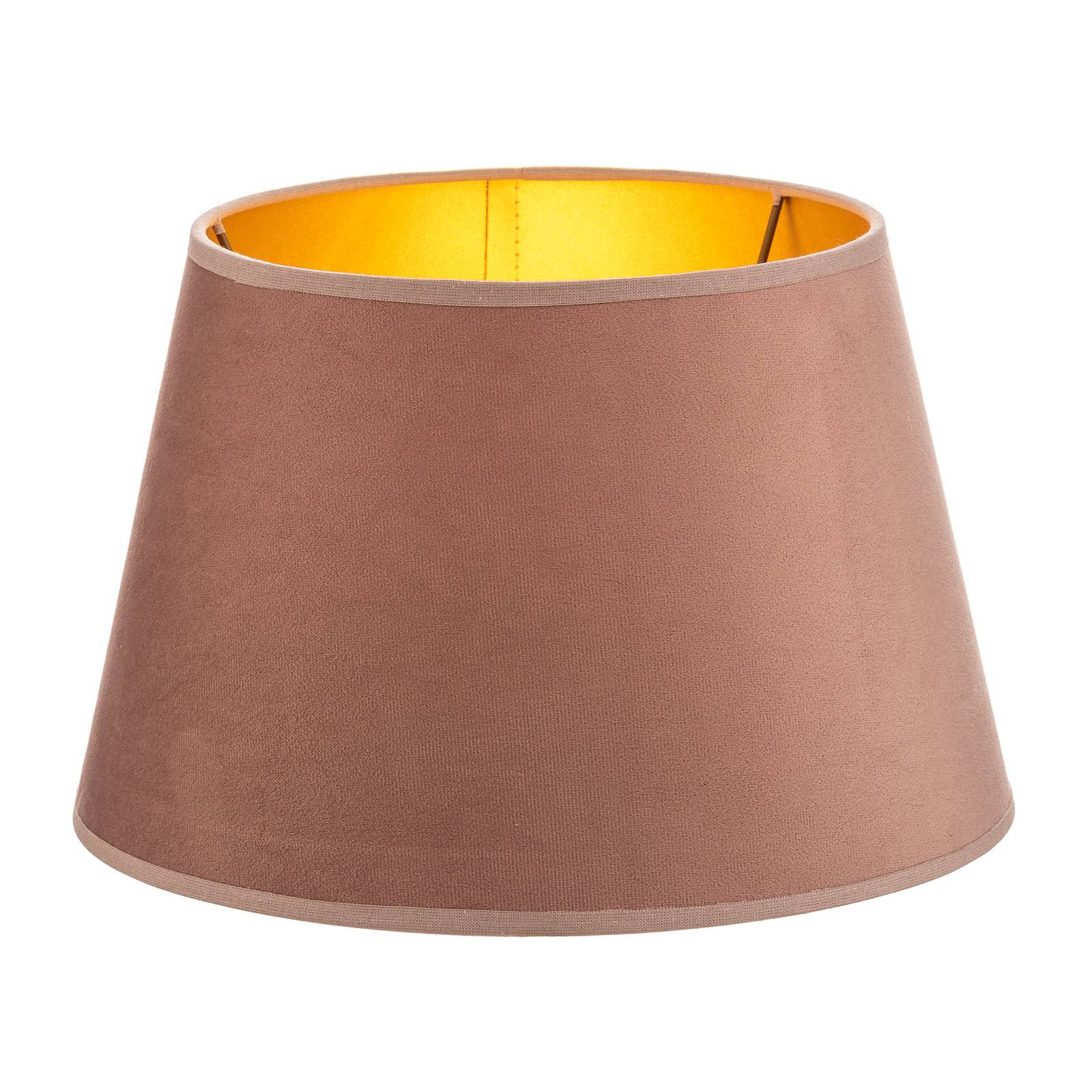 Lampenschirm Cone Höhe 18 cm, rosa/gold von Duolla