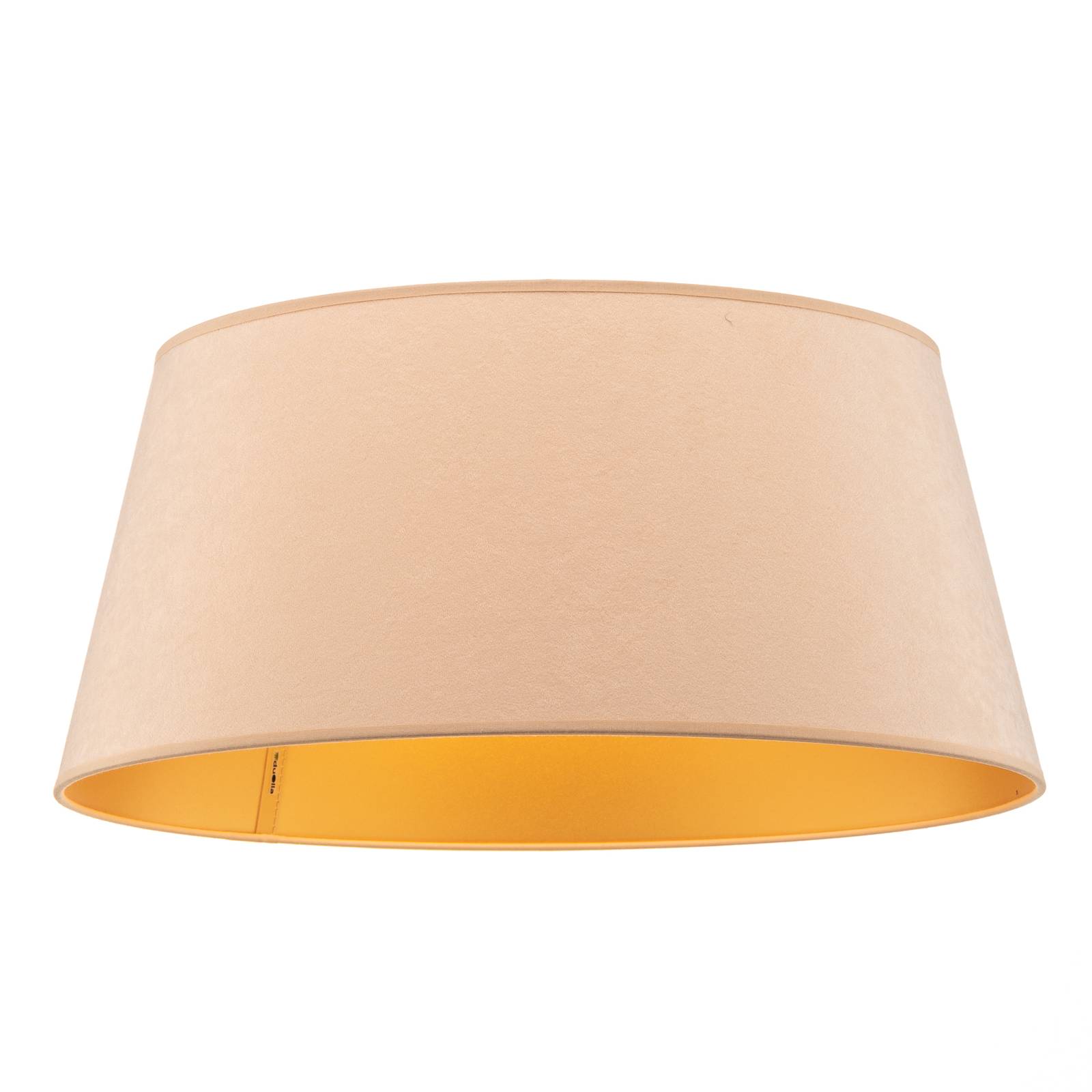 Lampenschirm Cone Höhe 22,5 cm, ecru/gold von Duolla