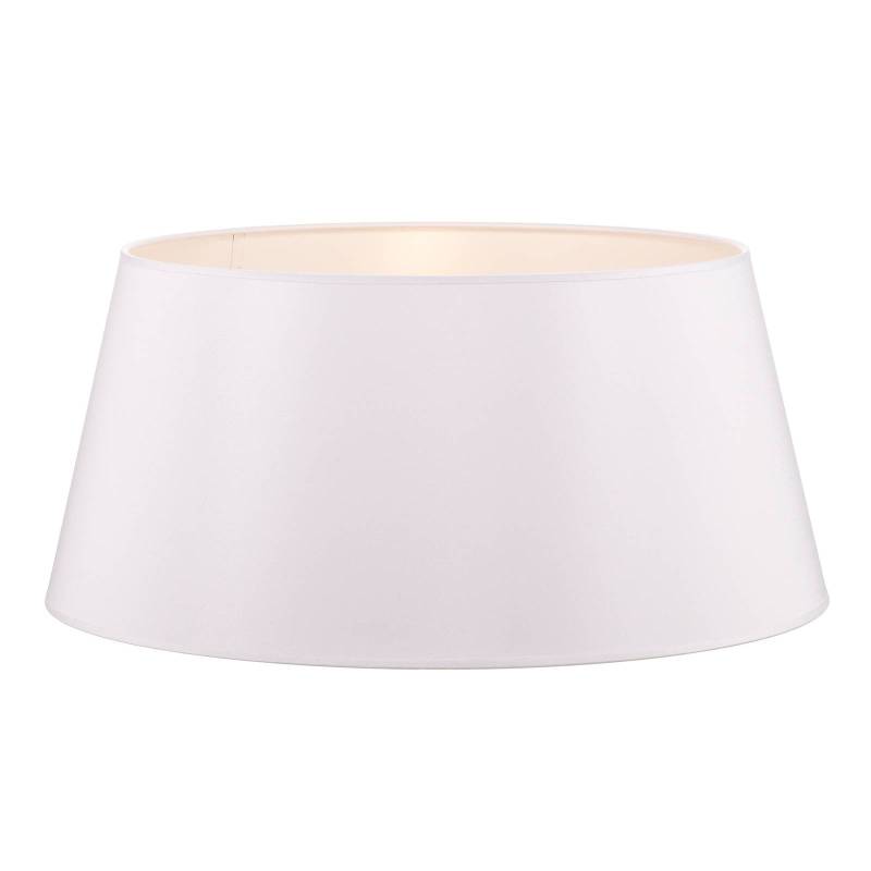 Lampenschirm Cone Höhe 25,5 cm, Chintz weiß von Duolla