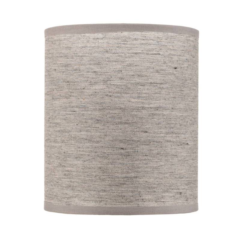 Lampenschirm Roller, grau, Ø 13 cm, Höhe 15 cm von Duolla