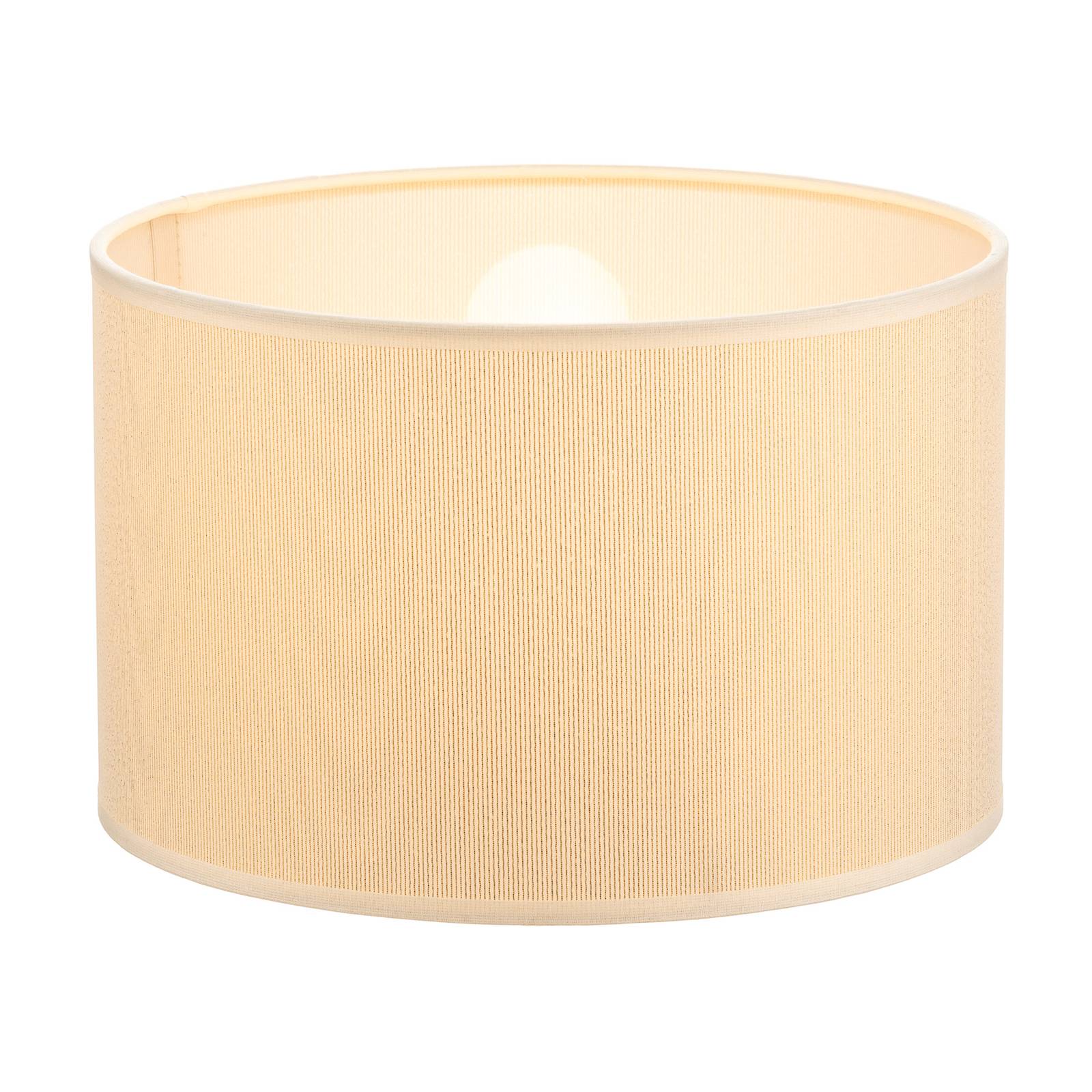 Lampenschirm Roller Ø 25 cm, ecru/gold von Duolla