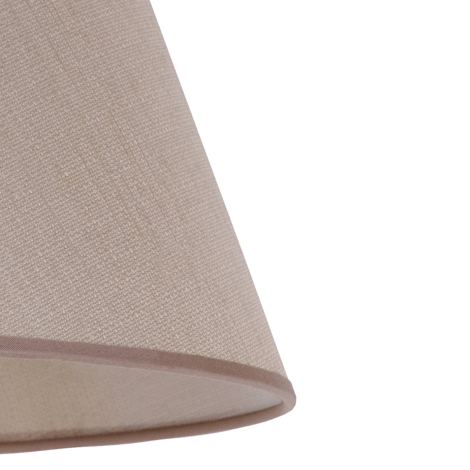 Lampenschirm Sofia Höhe 15,5 cm, veroni beige von Duolla