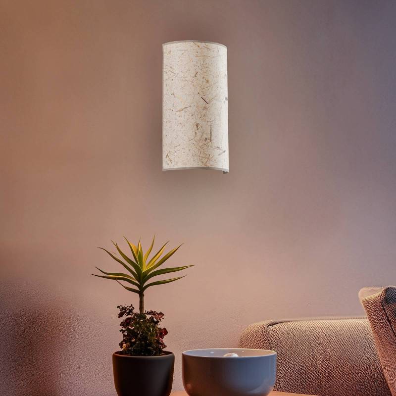 Wandlampe Aston, Höhe 32 cm, Korkoptik von EMIBIG LIGHTING