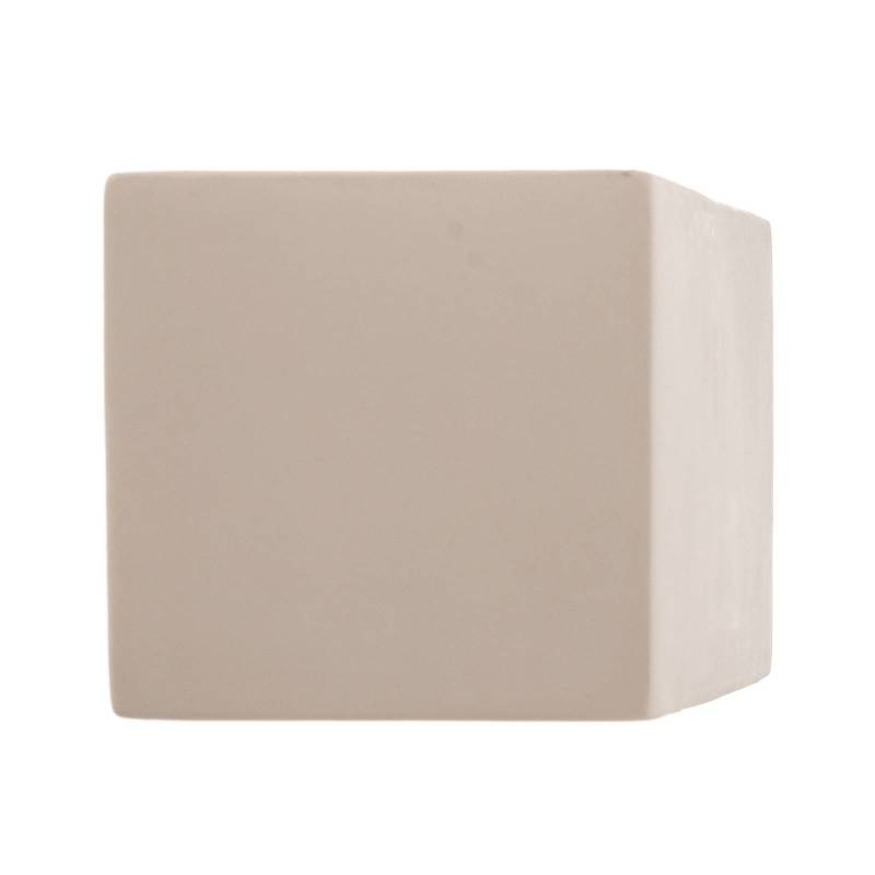 Wandlampe Cube Line up/down aus Keramik, weiß von SOLLUX LIGHTING