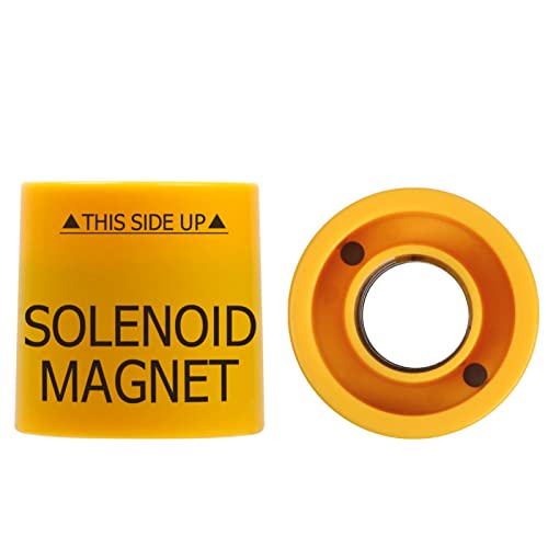 Magnetventil Magnetwerkzeug #TLMKC, Magnetventil Fehlerbehebung Magnet 18mm, passt auf alle gängigen Industrieventile Gelb von Eunidio