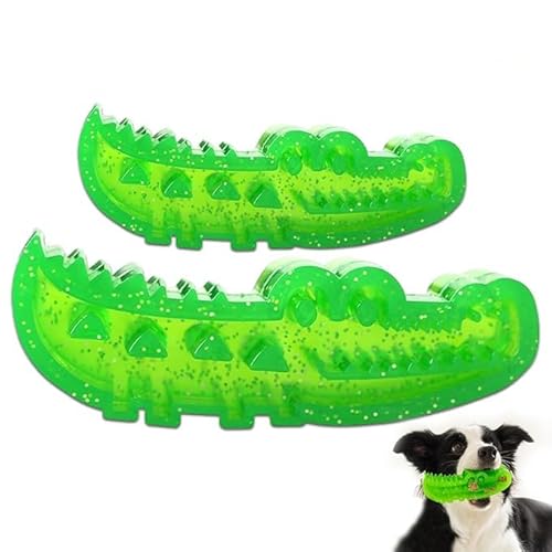 Eunmsi Slow Feed Chew and Fetch Crocodile, Dog Slow Feeder Puzzle Toy, Interactive Puzzle Feeder for Snack Stash & Play,Crocodile Dog Chew Toy for Large,Medium & Small Dogs,Chewing Training (L+S) von Eunmsi