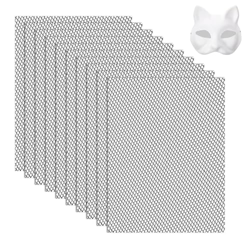 10 Blätter Fursuit Augen Plastiknetz Schwarzes Wasserdicht Bedruckbares PVC 30cm x 20cm Plastik Augen Netzblatt 1mm Therian Augen Netz für Furry Cosplay Requisiten Fursuits Handwerksherstellung 10 Blätter Fursuit Augen Plastiknetz Schwarzes Wasserdicht Bedruckbares PVC 30cm x 20cm Plastik Augen Netzblatt 1mm Therian Augen Netz für Furry Cosplay Requisiten Fursuits Handwerksherstellung von EupHHonycs