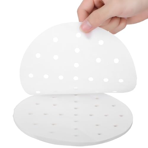 100 Stück Dim Sum Papier Dampfgarer Papier 18 cm Perforiertes Backpapier Rund Pergament Papiers Dampfgarer Papiers für Bambus Dämpfen Matte Dampfkorb 100 Stück Dim Sum Papier Dampfgarer Papier 18 cm Perforiertes Backpapier Rund Pergament Papiers Dampfgarer Papiers für Bambus Dämpfen Matte Dampfkorb von EupHHonycs