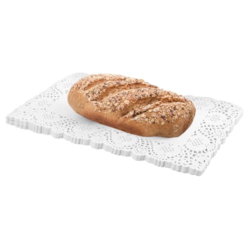 100 Stücke Weiße Spitzenpapier Tortenunterlage Rechteckig 19 x 30cm - Spitzenpapier Tortenspitze Papier Kuchen Papier für Kuchen, Hochzeitsdekoration, Tischsets, Platzset Papier und Verpackung 100 Stücke Weiße Spitzenpapier Tortenunterlage Rechteckig 19 x 30cm - Spitzenpapier Tortenspitze Papier Kuchen Papier für Kuchen, Hochzeitsdekoration, Tischsets, Platzset Papier und Verpackung von EupHHonycs