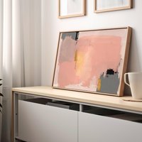Blush Minimalist Abstract Art Print | Soft Color Modern Neutral Poster Peach, Rose, Grey & Gold Contemporary Horizontal Statement Blush Minimalist Abstract Art Print | Soft Color Modern Neutral Poster Peach, Rose, Grey & Gold Contemporary Horizontal Statement von EuphoriaTheresa