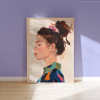 Woman Poster | Feminist Female Wall Art Empowerment Eclectic Gallery Modern Woman Poster | Feminist Female Wall Art Empowerment Eclectic Gallery Modern von EuphoriaTheresa