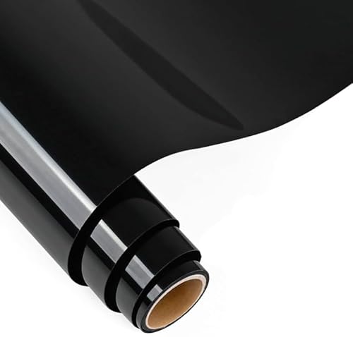 Euqvunn plotterfolie iron on folie flockfolie Plotter Textil, black, One Size Euqvunn plotterfolie iron on folie flockfolie Plotter Textil, black, One Size von Euqvunn