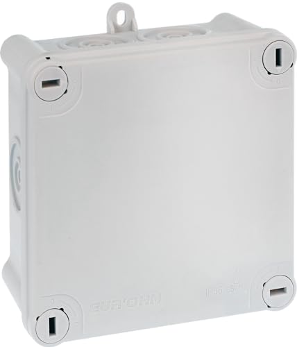 EUR'OHM Boite de dérivation étanches super-éco 650°C - IP55 - SUM'OHM 105x105x55-7 entrées - Câble gaine et connectique von Eur ohm