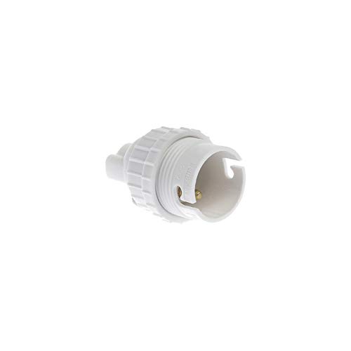 EUR'OHM Douille B22 bague - Blanche double - Éclairage, ampoule et luminaire von Eur ohm