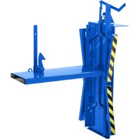 RR-Industrietechnik® Gitterboxwender Typ RGW, TK 450 kg, RAL 5010 enzianblau von RR-Industrietechnick