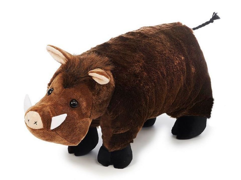 Euro Souvenirs Nackenkissen euro 32831 plush kissen wildschwein von Euro Souvenirs