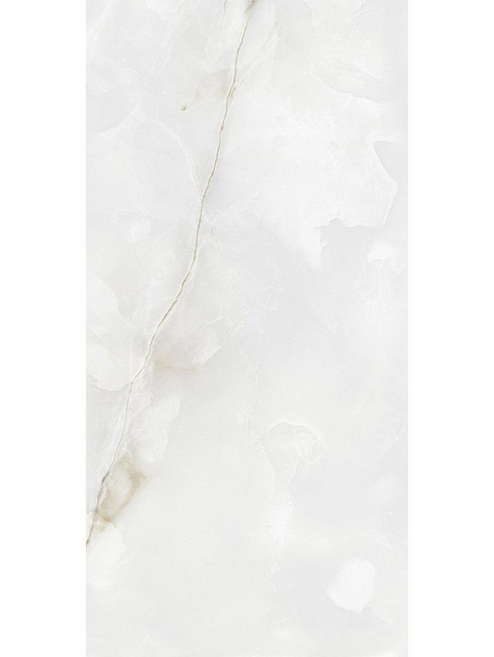 Euro Stone Bodenfliese Bodenfliese Feinsteinzeug Bianco Christal 60 x 120, Feinsteinzeug, Weiß von Euro Stone