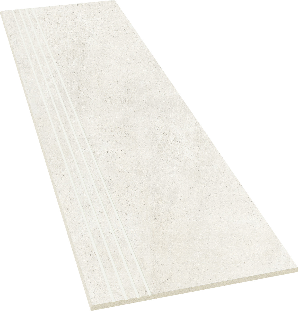 Treppenfliese Hometec Beton 30 x 120 cm elfenbein von Euro Stone