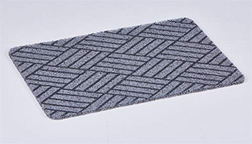 Euro Tische Fußmatte 60 x 40 cm rutschfest für Innen & Außen - Schmutzfangmatte in 6 verschiedenen Motiven für einen sauberen Eingangsbereich (Fliesen) von Euro Tische