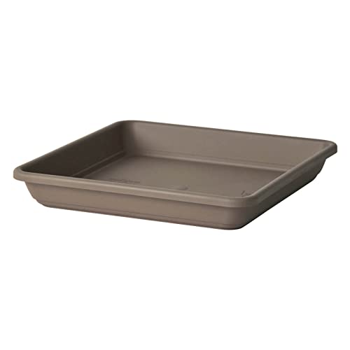 Euro3plast Krea Untersetzer in eckig Farbe: Taupe (Grau-Braun) Größen: 22x22 cm, 26x26 cm, 29x29 cm, 32x32 cm, 36x36 cm (32x32 cm) von Euro3plast