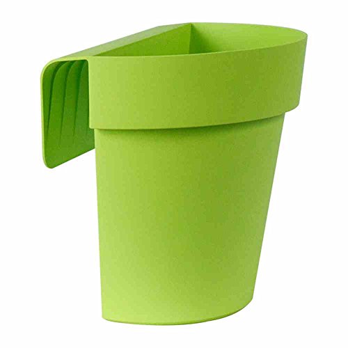 EURO 3 PLAST Up Vase mit Reserve 25 cm Grünes Wasser Einrichtungsgegenstände von Euro3plast