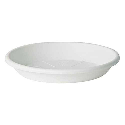 Euro3Plast 1960.03 Medea 5 Stück Untersetzer 82 cm Ø aus Kunststoff in der Farbe: Weiß Innen- und Außenbereich von Euro3plast