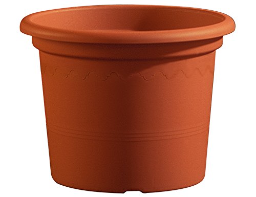 Euro3Plast 287814 Geo 2058.01Pflanzgefäß Kunststoff Terracotta, Terrakotta von Euro3plast