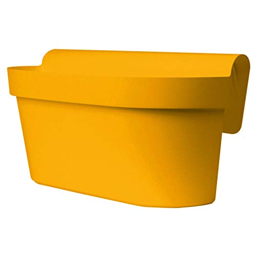 Euro3Plast Up 3059 Hängetopf Mango 50 cm Erdvolumen 9 Liter Geländertopf von Euro3plast