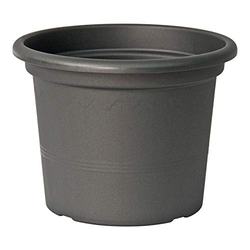 Euro3Plast Kübel Geo 25Cm Anthrazit von Euro3plast