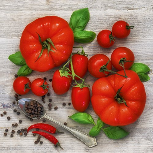 Eurographics Rustical Red Tomatoes II 20x20, Glas, Rot, 20 x 20 x 1,7 cm Eurographics Rustical Red Tomatoes II 20x20, Glas, Rot, 20 x 20 x 1,7 cm von EuroGraphics