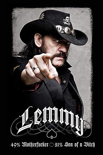 EuroPosters Lemmy Kilmister Poster Motörhead (61cm x 91,5cm) von EuroPosters