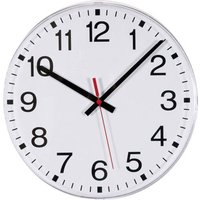 EuroTime 55000 Funk Wanduhr 300mm Weiß von EuroTime