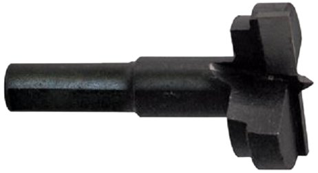 Eurobit 0782 punta-fresa Hartmetall-Loch-Scharniere, Schwarz, 25 mm von Eurobit