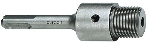 Eurobit 1908 Schaft mit heller für Hammerbohrkrone Locher, grau, mm 220 von Eurobit