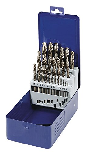 Eurobit 3752 Spitze geschliffen Kobalt 5%, Bronze, 1 – 13 x 0.5 mm, Set von 25 Stück von Eurobit