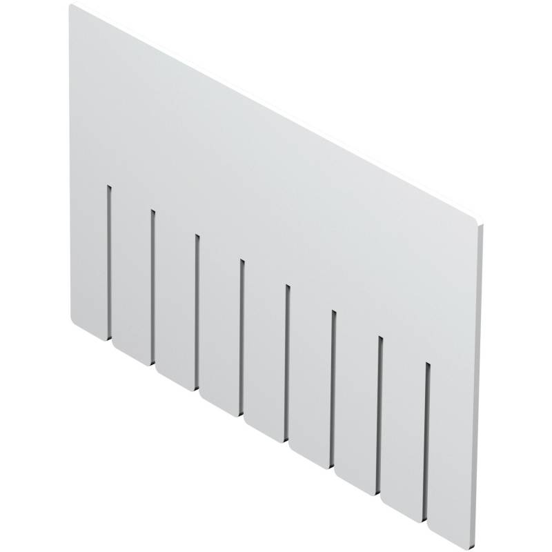 Eurobox-System Abtrenner Weiß 26 cm x 16 cm von Eurobox-System