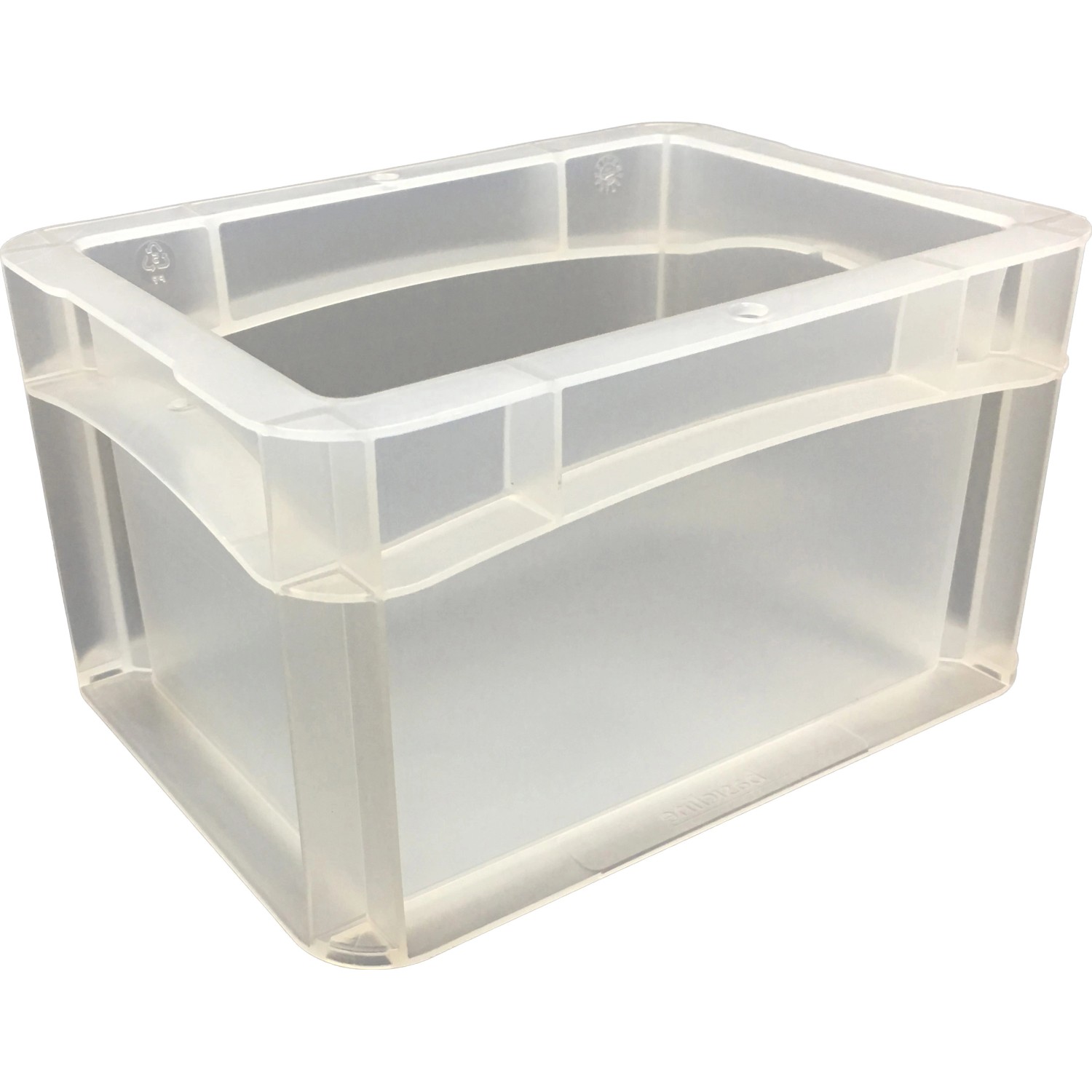 Eurobox-System Box Vollwand 20 x 15 x 12 cm Transparent Eurobox-System Box Vollwand 20 x 15 x 12 cm Transparent von Eurobox-System