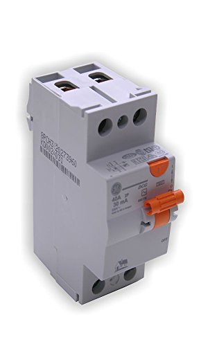 Eurobric2000 DCG40A Fehlerstromschutzschalter, Grau von Eurobric2000