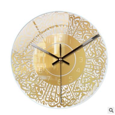 Eurobuy Acryl-Uhr, dekorative Wanduhr für Haus, Küche, Büro, Schule und Klassenzimmer Home Decoration von Eurobuy