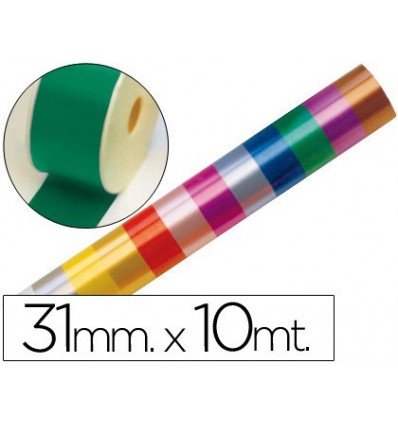 Fantasieband 10 m x 31 mm grün von Eurocinsa