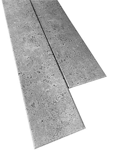 20qm/120St. Wandpaneele Betonimitat Betonlook Wandverkleidung BETON IMITATION Polystyrol XPS - Schaumstoff (120 Stück - Modell P43) von Eurodeco