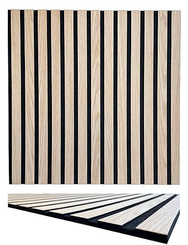 Lamellen 3d Paneele Holz Wandpaneele Deckenpaneele Dekoren (11001A) schalldämmung PET Filz von Eurodeco