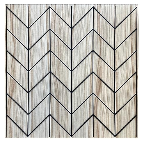 Wandpaneele Deckenpaneele Platten Paneele Wandverkleidung Wanddeko Deko Wandtattoos Holz Optik POLYSTYROL MATERIAL (10m², v312-CZ) von Eurodeco