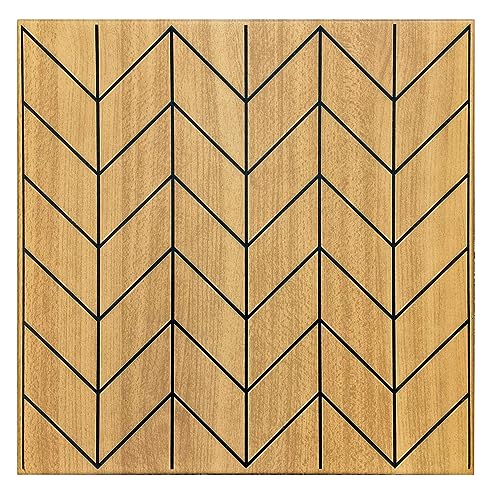 Wandpaneele Deckenpaneele Platten Paneele Wandverkleidung Wanddeko Deko Wandtattoos Holz Optik POLYSTYROL MATERIAL (6m², v3 05-CZ) von Eurodeco