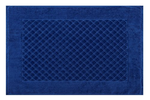 Eurofirany Badematte Evita,50x70, blau, Stoff, 70 x 50 x 1.5 cm von Eurofirany