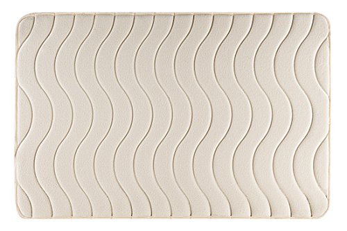 Eurofirany Badematte Wave, 60x90, cremig, Stoff, 90 x 60 x 3 cm Eurofirany Badematte Wave, 60x90, cremig, Stoff, 90 x 60 x 3 cm von Eurofirany