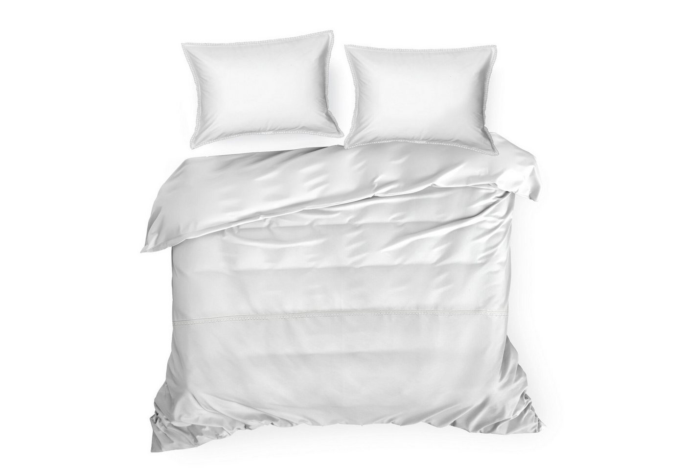 Eurofirany Bettwäsche Bettwäsche-Set aus Baumwollsatin mit Spitze, 100% Baumwolle, Hochwertige Bettwäschegarnitur Retro Stil 3 TLG Doppelbett Eurofirany Bettwäsche Bettwäsche-Set aus Baumwollsatin mit Spitze, 100% Baumwolle, Hochwertige Bettwäschegarnitur Retro Stil 3 TLG Doppelbett von Eurofirany