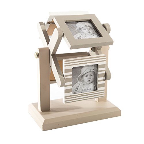 Eurofirany Photo Frame, MDF, Colorful, 17 x 22 x 11 cm Eurofirany Photo Frame, MDF, Colorful, 17 x 22 x 11 cm von Eurofirany