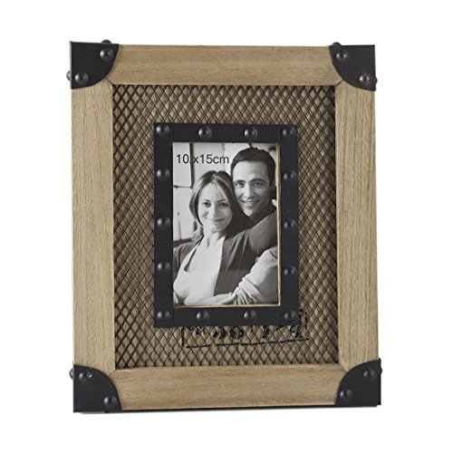 Eurofirany Photo Frame, Holz, Brown, 29 x 34 x 2 cm von Eurofirany